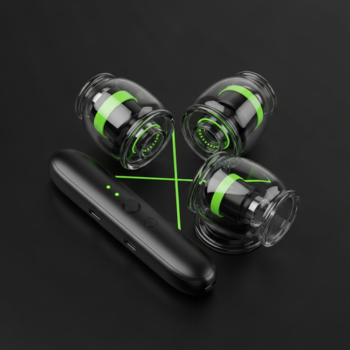 REKOVR LAB Cup wireless smart cupping device